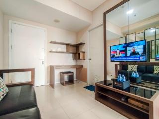 Minimalism Designed 1BR Apartment at Parahyangan Residence By Travelio - Bandung - 6