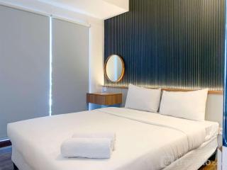 Stylisth Designed 1BR at Tokyo Riverside PIK 2 Apartment By Travelio - Rawalembang - 0