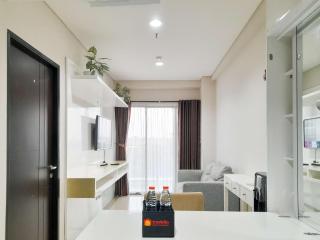 Minimalist and Cozy 1BR at Patraland Amarta Apartment By Travelio - Kejayan - 0