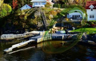 Large apartment with pier house and private beach - Risør - 4
