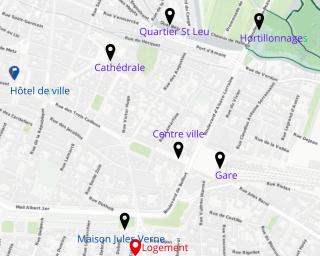 Proche centre, 2 couchages, calme, lumineux - Amiens - 5