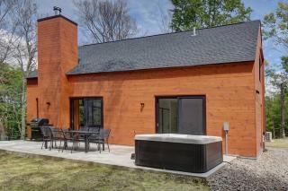 Modern Scandinavian Chalet with Jacuzzi, Pool, Lake - Lac-Superieur - 5