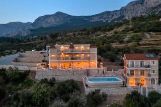 Hotel Nature's Retreat, Deluxe Doppelzimmer mit Balkon und Meerblick - Podgora - 9
