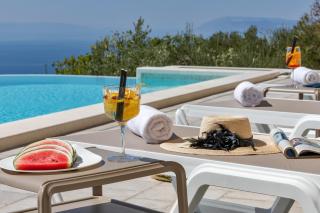 Hotel Nature's Retreat, Deluxe Suite mit Balkon und Meerblick - Podgora - 5