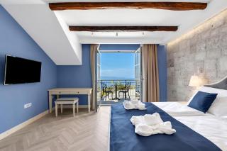 Hotel Nature's Retreat, Deluxe Doppelzimmer mit Panorama Meerblick - Podgora - 4