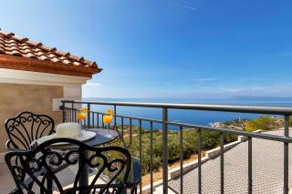 Hotel Nature's Retreat, Deluxe Doppelzimmer mit Panorama Meerblick - Podgora - 1
