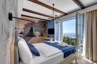 Hotel Nature's Retreat, Doppelzimmer mit Balkon und Meerblick - Podgora - 2