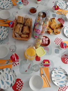 Chambres d hôtes Le Hameau du Petit Carpont - Baie de Saint Brieuc-entre Paimpol et Erquy - Petit déjeuner breton - Ploufragan - 8