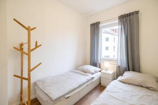 LeHaStays - Apartment Leipzig I 4 Einzelbetten - Leipzig - 6