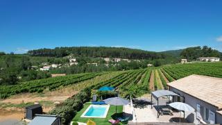 En Ardèche, gîte L'Odalys climatisé avec sa piscine privée et chauffée - Joyeuse - 0