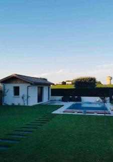 Studio vue piscine au calme près des vignes - Pessac - 1