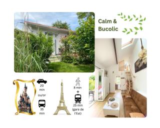 The Little Oak - tiny house with bed on mezzanine & terrace - from 1 to 4 p Disney, Paris & CDG - Pomponne - 0