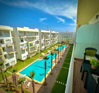 Appartement lumineux vue sur piscine, 4 min de la Plage - Bouznika - 6