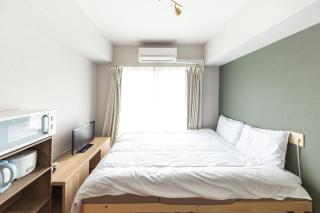 702 道頓堀側のお部屋 中心地へのアクセス抜群 ダブルベッド1台 お布団1枚 - Osaca - 0