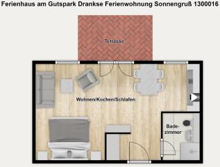 Ferienhaus am Gutspark Drankse Ferienwohnung Sonnengruß - Dranske - 0