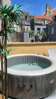 SPA central charmant duplex cosy 90m2 à 300m rue piétonne et 500 m du port - Boulogne-sur-Mer - 6