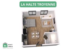 LA HALTE TROYENNE - Gare - Parking - Confort & Cosy - RENT IMMO - 8