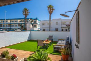 Beach at 30m, great terrace, home office & fibre - Tarifa - 4