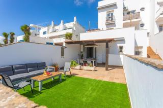 Beach at 30m, great terrace, home office & fibre - Tarifa - 2