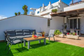 Beach at 30m, great terrace, home office & fibre - Tarifa - 0