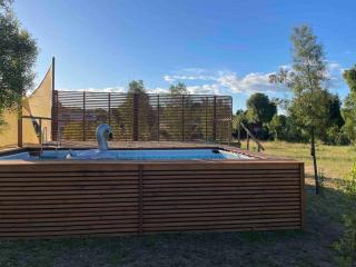 Cabaña con piscina y tinaja, cercana a playas - Molco - 9