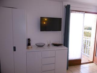 Appartement T2 cosy avec terrasse, climatisation, WIFI, parking privé, proche plage - 4 pers. - FR-1-795-1 - Fleury - 4