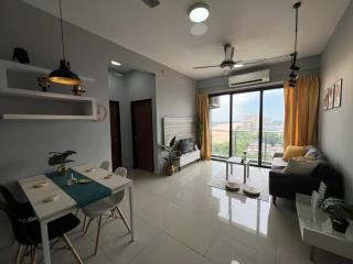 RiverView 8PAX 2BR in KBtown Wi-Fi, A-9-7 - Kota Bharu - 2