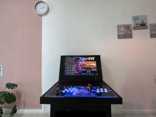 reSTARY - Blue Game, Sutera Avenue Infinity Pool - Imago Opposite - KK City- 2BR,5Pax 来沙旅 蓝色复古游戏主题公寓 - 无边际日落海景泳池 - Imago商场对面 - KK市中心 - 2房5人 - 9