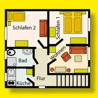 Haus Alina Ferienwohnung Muschel - Büsum - 6