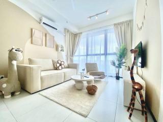 Urban Suites #Soft creamy #Infinity Pool #local neighbourhood #4pax #2BR 2bath #2Queen #Quality well maintained #Private host - Jelutong - 9