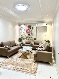 شقه غرفتين وصالة رقم 6 باثاث مودرن ودخول ذاتي - 7