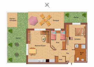 Villa Rerik Haus 1 Fewo 3 - Rerik - 7