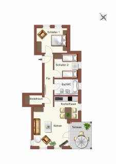 Residenz Leuchtturm Haus 2 Fewo 9 - OstseeRAUschen - Rerik - 7