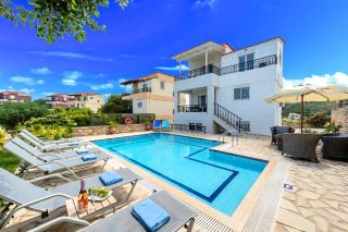 Mare Blue Villas Heated Pool - Kournás - 5