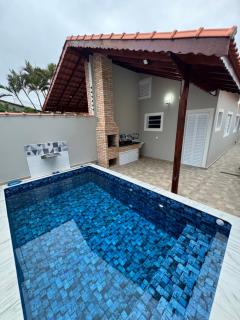 Casa nova na praia com piscina - Mongaguá - Mongaguá - 0