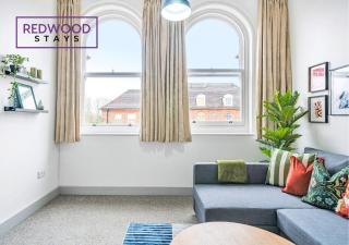 BRAND NEW! 1 Bed 1 Bath Apartment for Corporates & Families, FREE Parking & WiFi Netflix By REDWOOD STAYS - Farnborough - 6