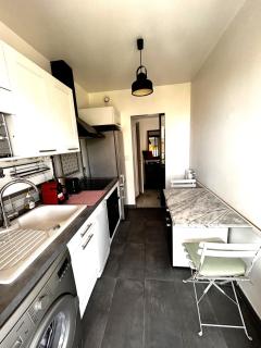 Superbe studio, 200 m de la mer, climatisé avec terrasse et parking privé - Cagnes-sur-Mer - 3