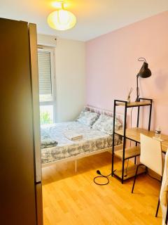 Chambre privé classe - Villeurbanne - 8