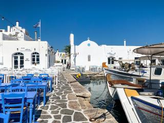 Dazzling Santorini Villa Villa Luck 2 Bedrooms Furnished Sun Terrace With Private Heated Pool Perissa - Perissa - 2