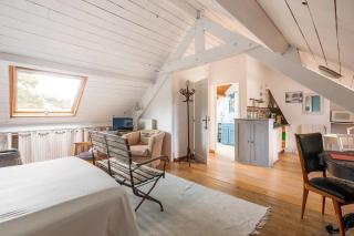 Grande Chambre équipée dans maison Bauloise proche mer kitch sde wc lit 160 - La Baule - 7