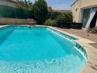 VILLA Méditerranéenne calme, PISCINE sans vis à vis - Boujan-sur-Libron - 7