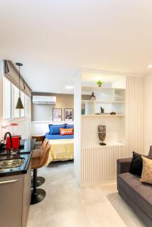 Studio decorado a 500m da Praia | HC 827/107 - Rio de Janeiro - 1
