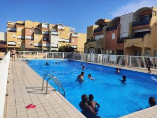 Studio centre port Gruissan, piscine, tennis, 2/3 pers - FR-1-796-31 - Gruissan - 9