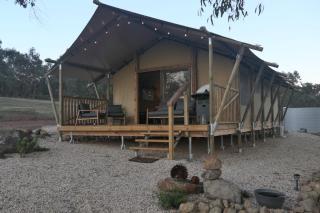 the YellowBoxWood Heathcote - Echidna Ridge and Emu Valley Tents x 2 - - 8