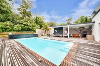 Villa avec piscine - 500m de la plage de Rampillon - Longeville-sur-Mer - 0
