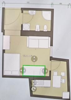 Ground floor Studio in Golem Next to Hotel Flower self check in 100m to beach - Golem - 4