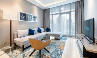 ALiving-Luxury 2BR DAMAC Maison Prive A, Business Bay- 1110 - Dubai - 5