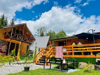 Wooden Huts In Mestia - 1