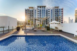Charming Furnished Studio in Meydan, Dubai by Bhavan Vacation Homes - Dubai - 8
