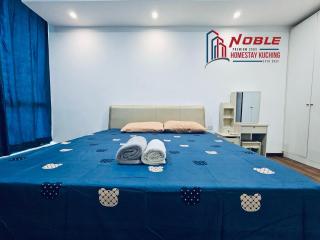 NOBLE Modern Vivacity Jazz Airport view 3BR 5-7pax - Kuching - 8